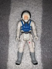 VINTAGE 1984 ROBOTIX COMMANDER X ASTRONAUT PILOT 3.75" ACTION FIGURE NEAR MINT