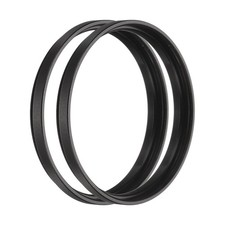 2Pcs 3mm M42 Lens Adapter Ring Extension Tube for Camera and Eyepiece, Black