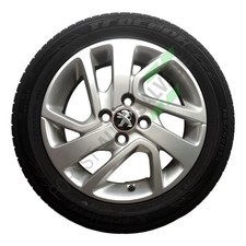 2017 PEUGEOT 108 ALLOY WHEEL WITH TYRE 165 60 15 B000908277