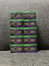Fujifilm Pro 400H 35mm Film 10 Rolls Pack Expired Rare Color Negative