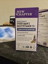 New Chapter Every Man's One Daily 55 Multivitamin Tablets - 72 Count Tablets