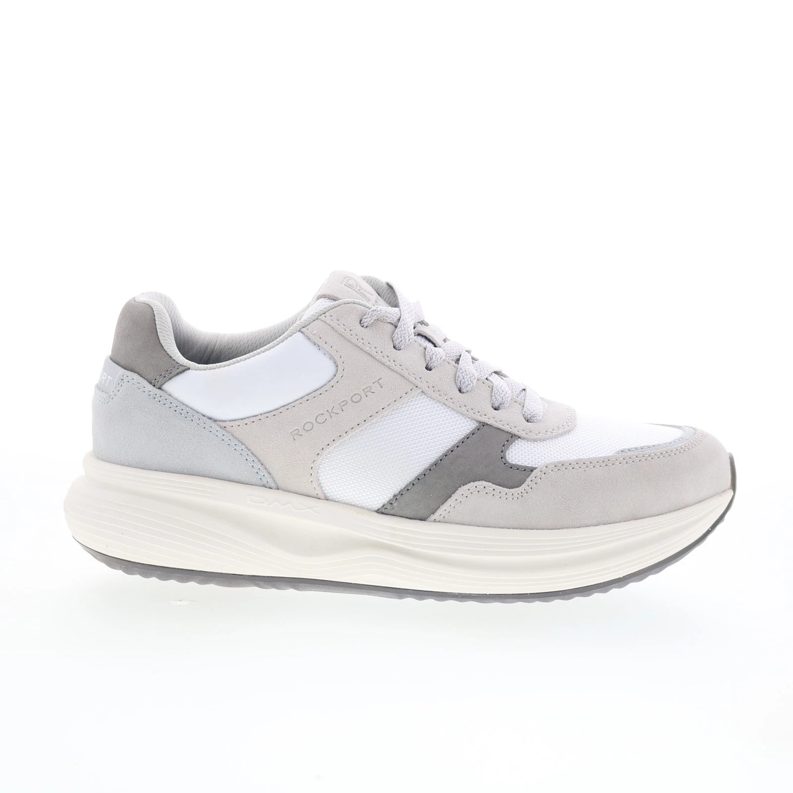 Rockport DMX Corvin RMDMXCORVIN Mens Gray Wide Lifestyle Sneakers Shoes
