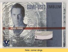 2006-07 ITG Between the Pipes Silver Vault Sapphire 1/1 Pekka Rinne READ 1j8
