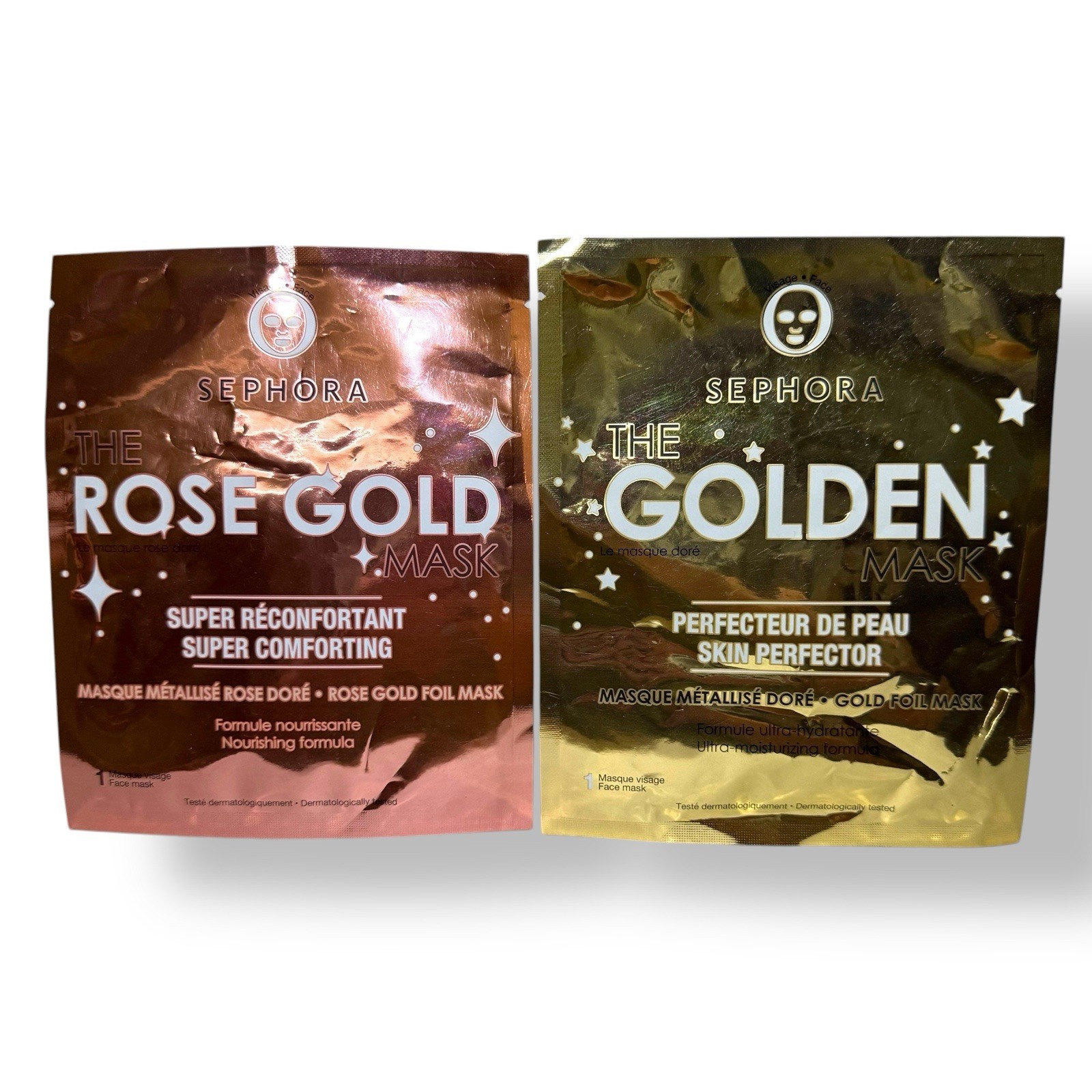 Sephora DUO Golden Mask Skin Perfector with Rose Gold Sheet Mask  