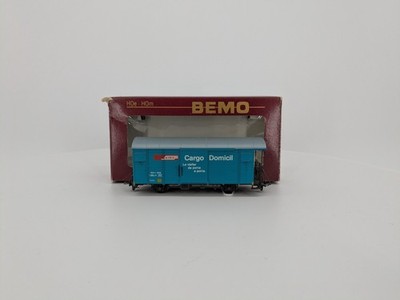 Bemo 2283 137 - Covered Goods Van Cargo Domizil of the RhB - HOm Scale