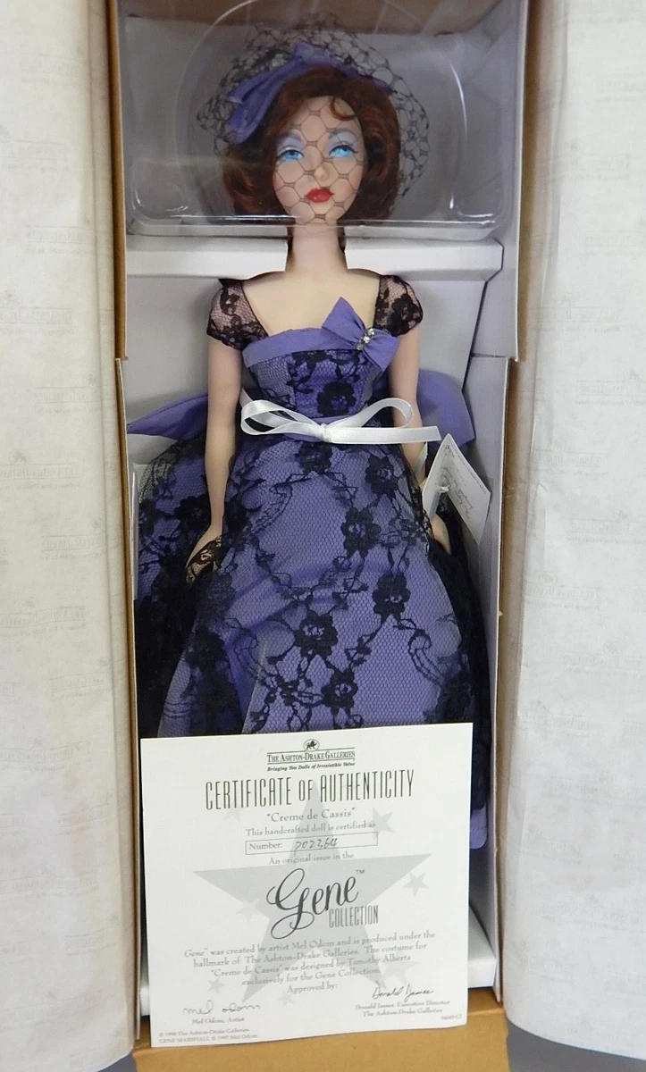 Figurine Ashton-Drake Galleries – Gene Shorts Story Costume – Édition 5e Anniversaire 2000 – NIB