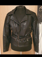 Motorrad Chopper Biker Rocker Lederjacke Gr.50