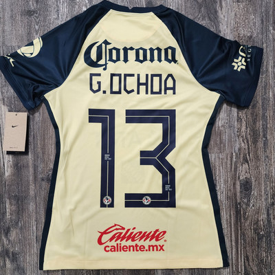2022 Nike Club America Home Soccer Jersey Guillermo Ochoa Women S