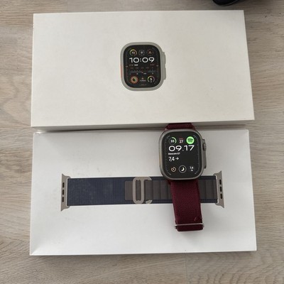 Apple Watch Ultra 2, 49mm Titan Grau, GPS + LTE Smartwatch