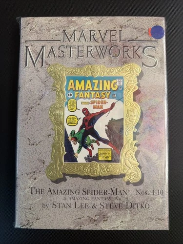 Embossed, Sealed Marvel Masterworks AMAZING SPIDER-MAN Vol 1 Hardcover