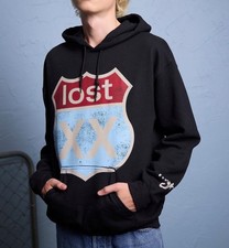 mgk MAchine Gun Kelly lost americana Highway Sign Hoodie Size S-5XL