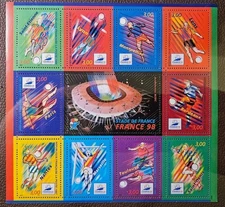 FRANCE - SCOTT# 2624a - SOUVENIR SHEET - MNH - CAT $14.00