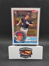 2018 Topps - Silver Pack 1983 Topps Design Chrome Series 1 Andrew Stevenson #45