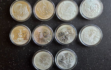 Niue Inspirirende Ikonen Komplett 21-24 10x 1oz Silber Icons of Inspiration