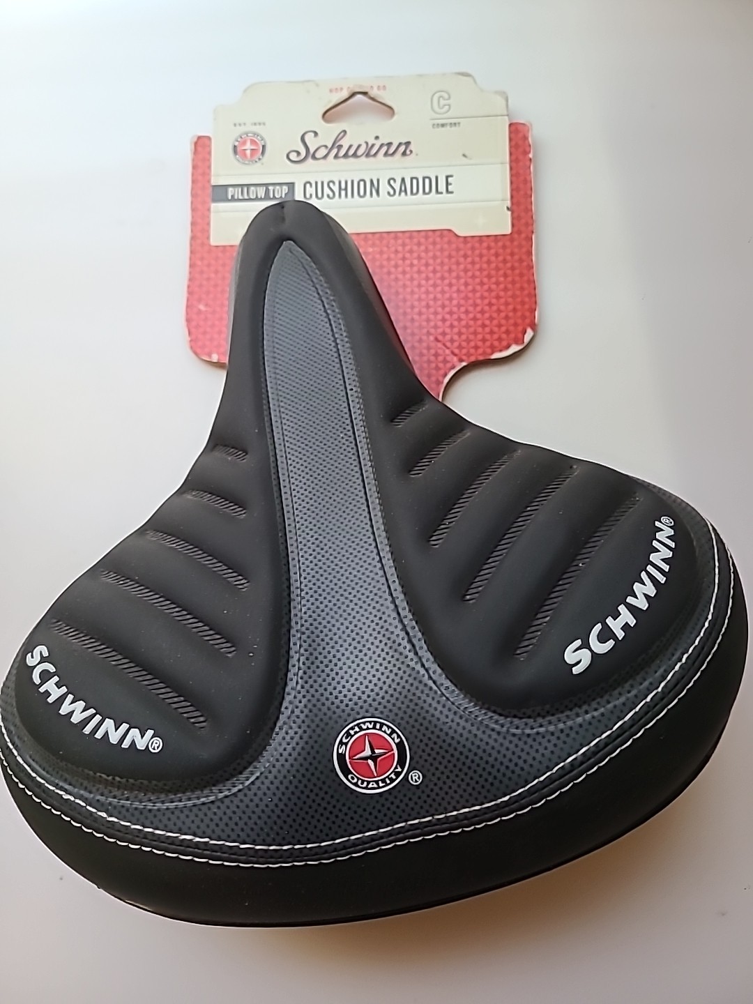 Schwinn Cushion Pillow Top bicycle Saddle Seat Replaceable Schwinn Bike Seat