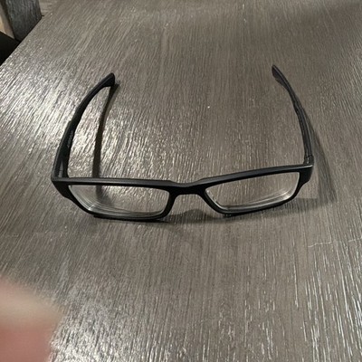 Oakley Airdrop OX8046-0167 Satin Black Plastic Full Rim Eyeglass Frames