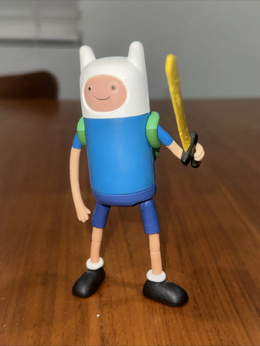 Adventure time figurine deluxe finn officiel 25 cm avec accessoires