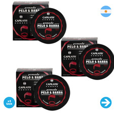 Capilatis - Pomada Para Cabello y Barba 55 Gr X3 Unidades