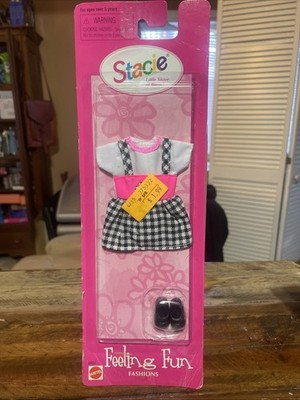 Mattel 68697  1997 Barbie  Sister Stacie Feeling Fun Fashions Clothing Set NIP