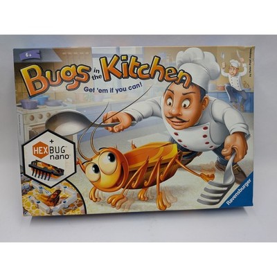 Ravensburger Bugs in the Kitchen Board Game with Hexbug Nano 222612 Complete