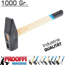 Profi Schlosserhammer Werkstatt Vorschlag Stahl Hammer 1000 Gr Eschen Holz Stiel