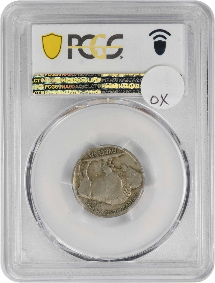 1918-D Buffalo Nickel VF35 PCGS - Image 2 of 2