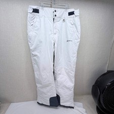 Arctix Women XL Tall White Insulated Snow Pants Ski Snowboard Style 1800 31L