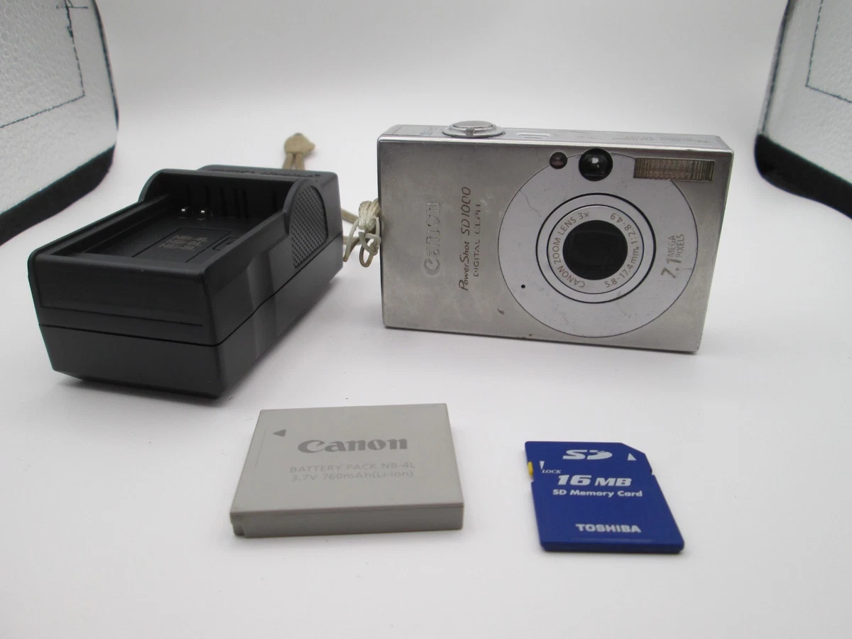 Canon PowerShot SD1000 Digital Cameras for sale | eBay