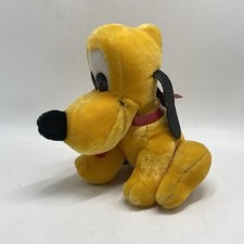 VTG Pluto Exclusive Disneyland Walt Disney World Plush Stuffed Sitting Korea