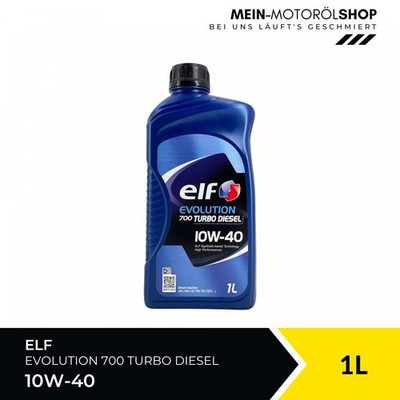 Elf Evolution 700 Turbo Diesel 10W-40 Renault RN0700 RN0710 VW Motoröl 1 Liter