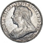 1893 Florin - Victoria British Silver Coin - Nice