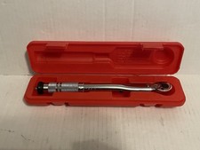 14 Dr Drive Inch Lbs Pound Micrometer Clicker Tork Torq Torque Wrench Tool