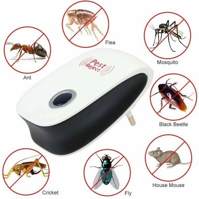 Pro Ultrasonic Pest Reject Home Control Electronic Repellent Mice Rat Repeller