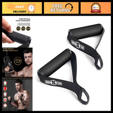 Heavy Duty Cable Machine Handles, Resistance Band D Handle Attachments, ABS Grip