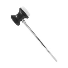 Double Kick Bass Drum Pedal Beater Mallet Dual Sided with Stainless Shaft