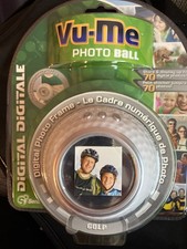 Vu-Me Photo Golf Ball Digital Photo Frame Holds 70 Pictures New Sealed