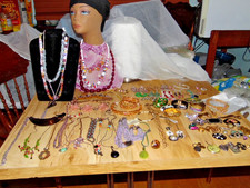 72 Pcs. Cost.Jewelry,Park Lane,PD,Monet,Napier,J.King,Whiting&Davis,R.Lauren,925