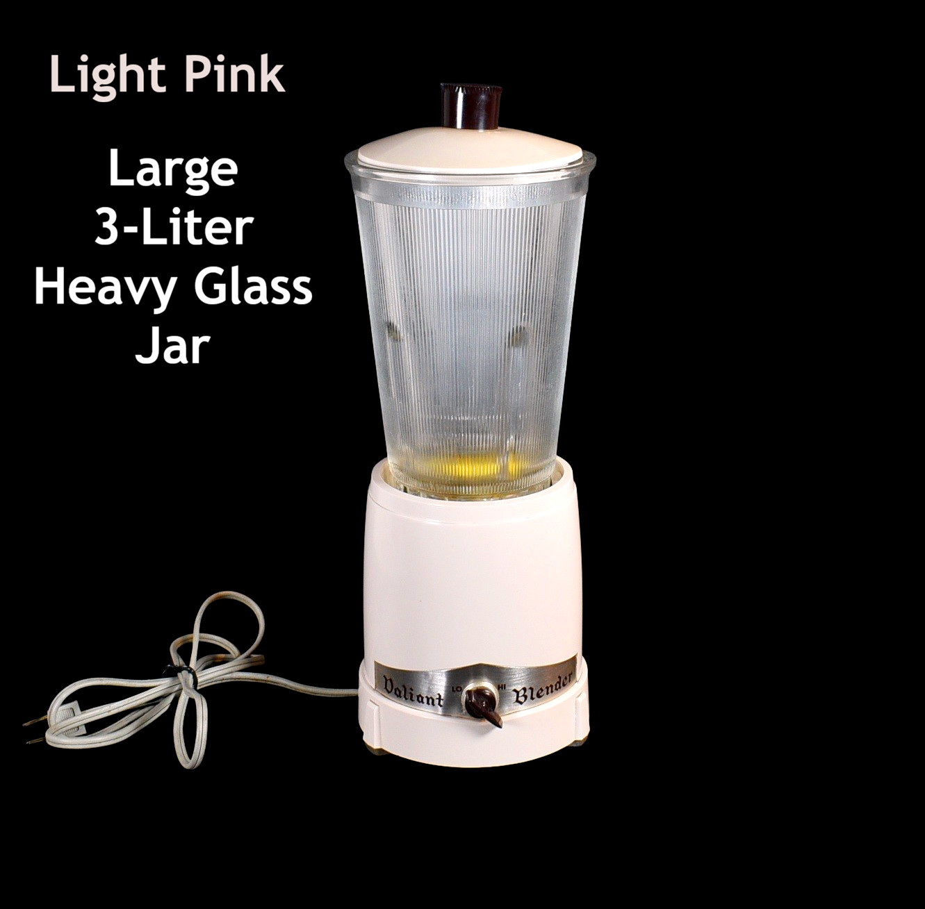 Large Vintage 1968 COMPLETE WORKING Morris Struhl PINK VALIANT BLENDER 1960's