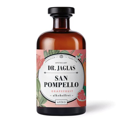Dr. Jaglas San Pompello alkoholfrei - alkoholfreier Aperitif mit Grapefruit ...