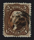 CKStamps: US Stamps Collection Scott#75 5c Jefferson Used