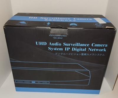 UHD Audio Surveillance Camera System IP Digital Network 