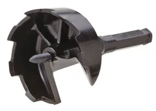 Steelex D3650 2-1/4-Inch Heavy Duty Forstner Bit with Screw Tip,black