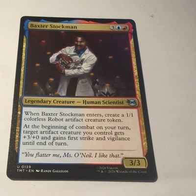 Baxter Stockman - Teenage Mutant Ninja Turtles - MTG 