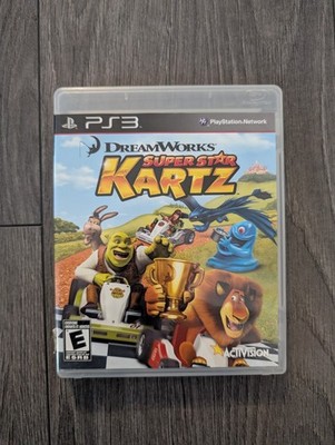 Dreamworks Super Star Kartz - Sony Playstation 3 PS3 - Complete In Box CIB 