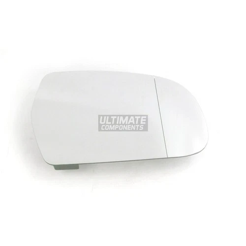 Wing Mirror Glass Audi A3 Convertible 2010-2013 Aspherical Heated Drivers Side