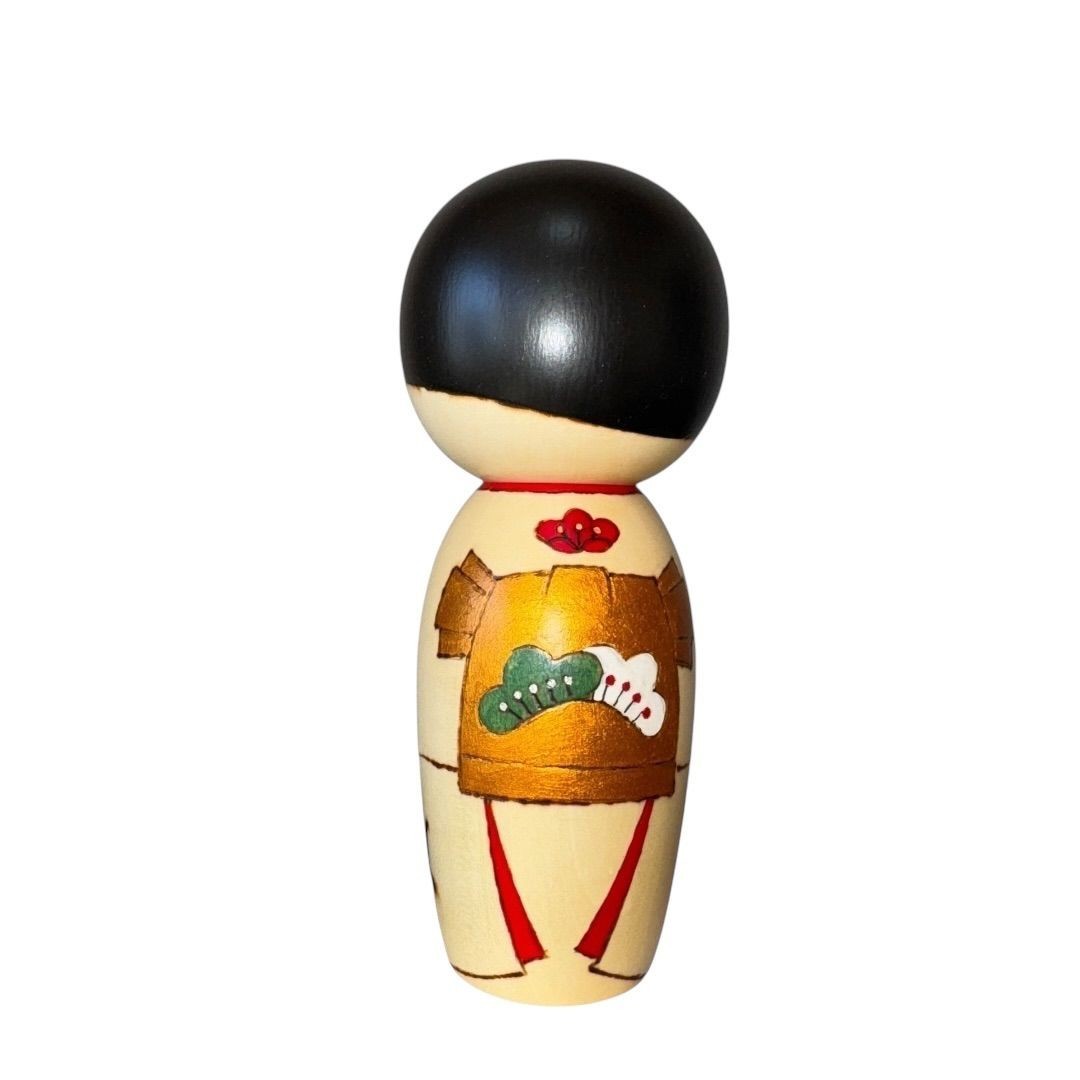 Izumi Oki Kokeshi Doll  Shinsyun  Japanese Wooden Doll  new
