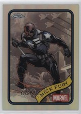 2025 Topps Chrome Marvel Comics Refractor Nick Fury #193 1o1p