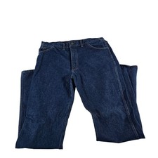 Saddle King by Key Western Jeans Mens 40x36 Made in USA Blue Denim Straight Leg