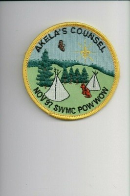 1997 SWMC Akela's Counsel Pow Wow patch
