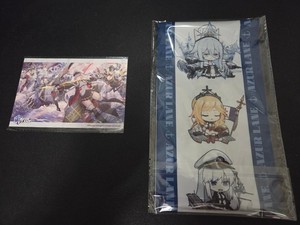 Anime Expo 2026 Azur Lane Sash Postcard Limited Edition Rare Commander Exclusive